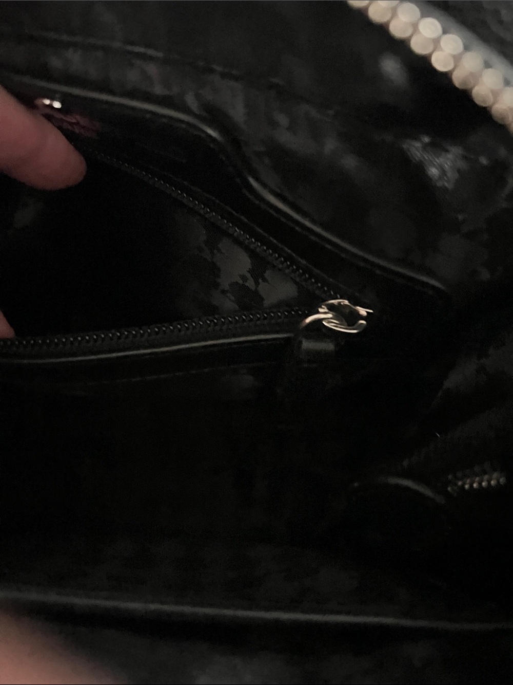 Karl Lagerfeld bling crystals crossbody satchel purse bag - Picture 6 of 10